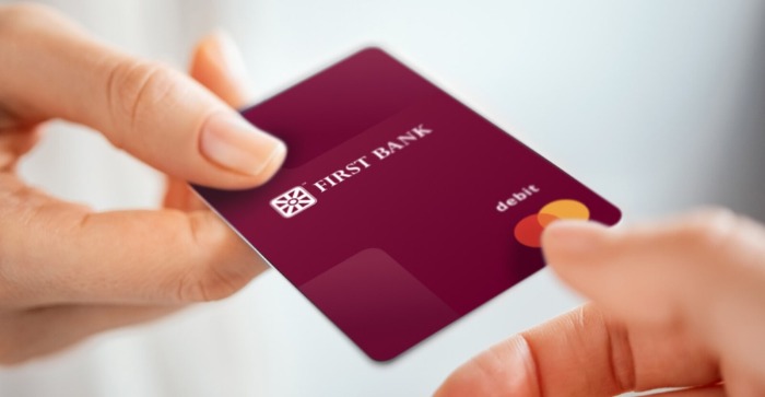 Personal debit card handover