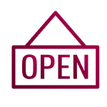 Open Sign Icon